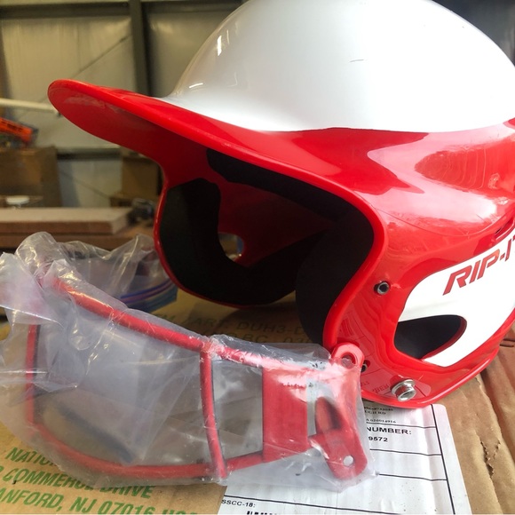 Rip-it baseball helmet, youth small, red - Picture 9 of 14
